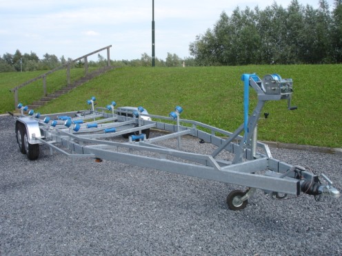 Boottrailer tendemasser 9 meter