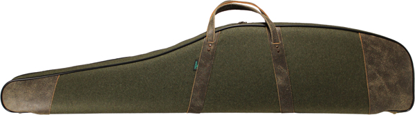 Greenlands Gewehrfutteral Loden mit Antique Leder artikelnummer 22426 