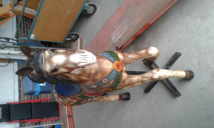 Mooi houten paard