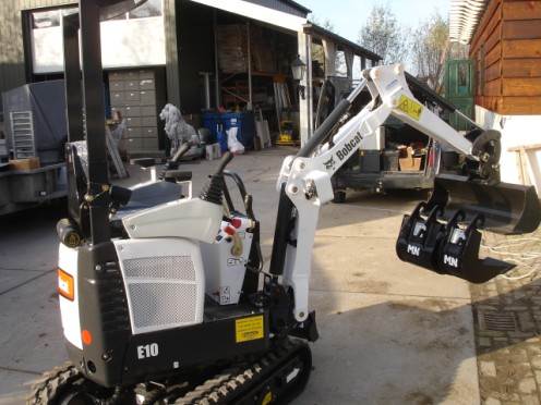 Mini graafmachine Bobcat